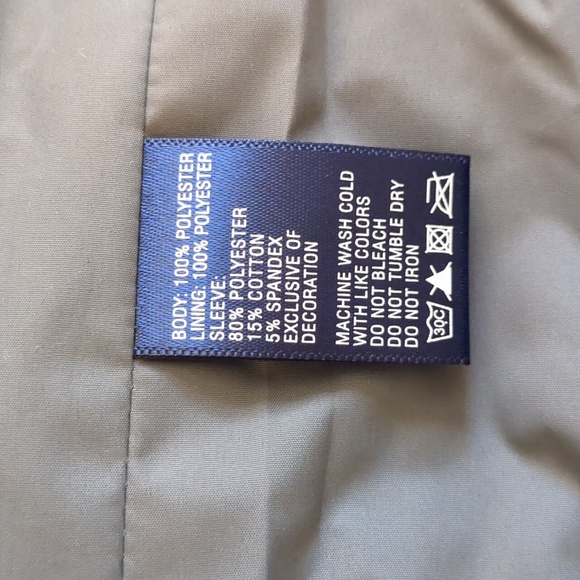 OXFORD Men's Full Zip Mixed Media Jacket - XL - Picture 8 of 9